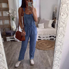 Fashion Sleeveless long Jumpsuit