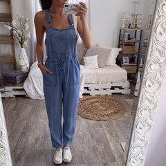 Fashion Sleeveless long Jumpsuit