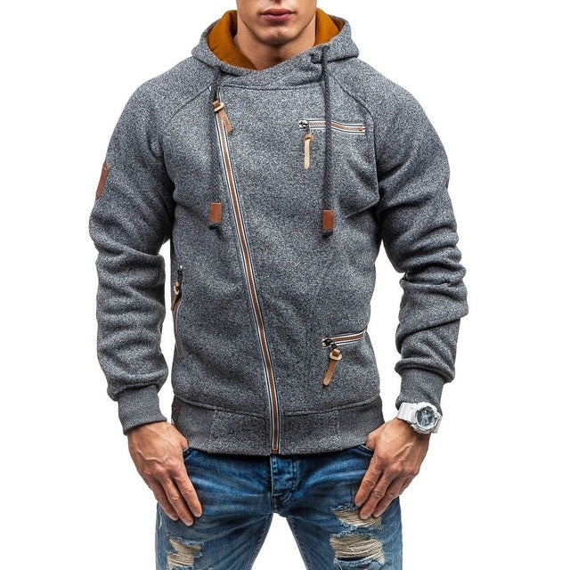 winter Casual Solid Long Sleeve Hoodies