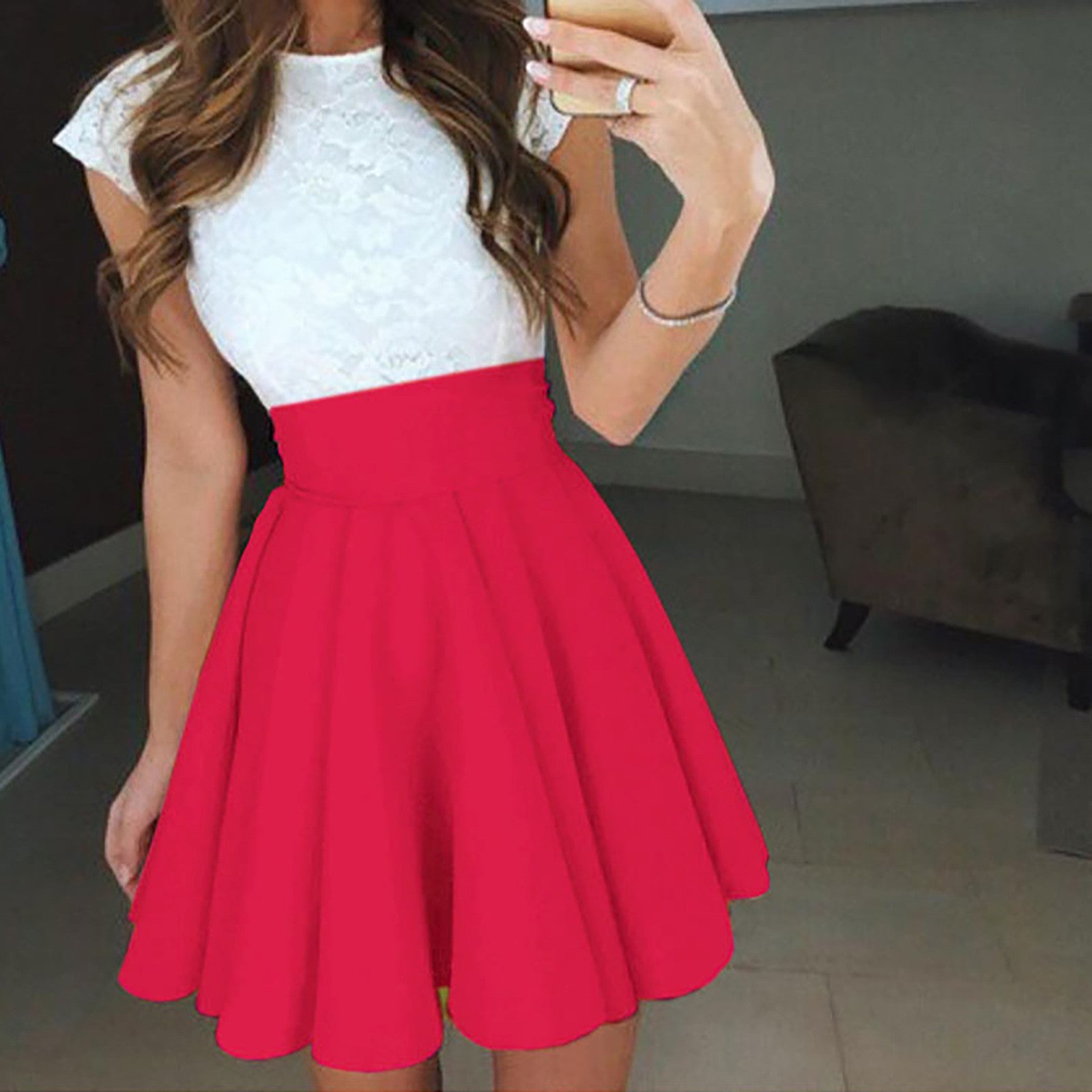 High Waist Slim Mini Casual Formal Skirt