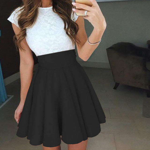 High Waist Slim Mini Casual Formal Skirt