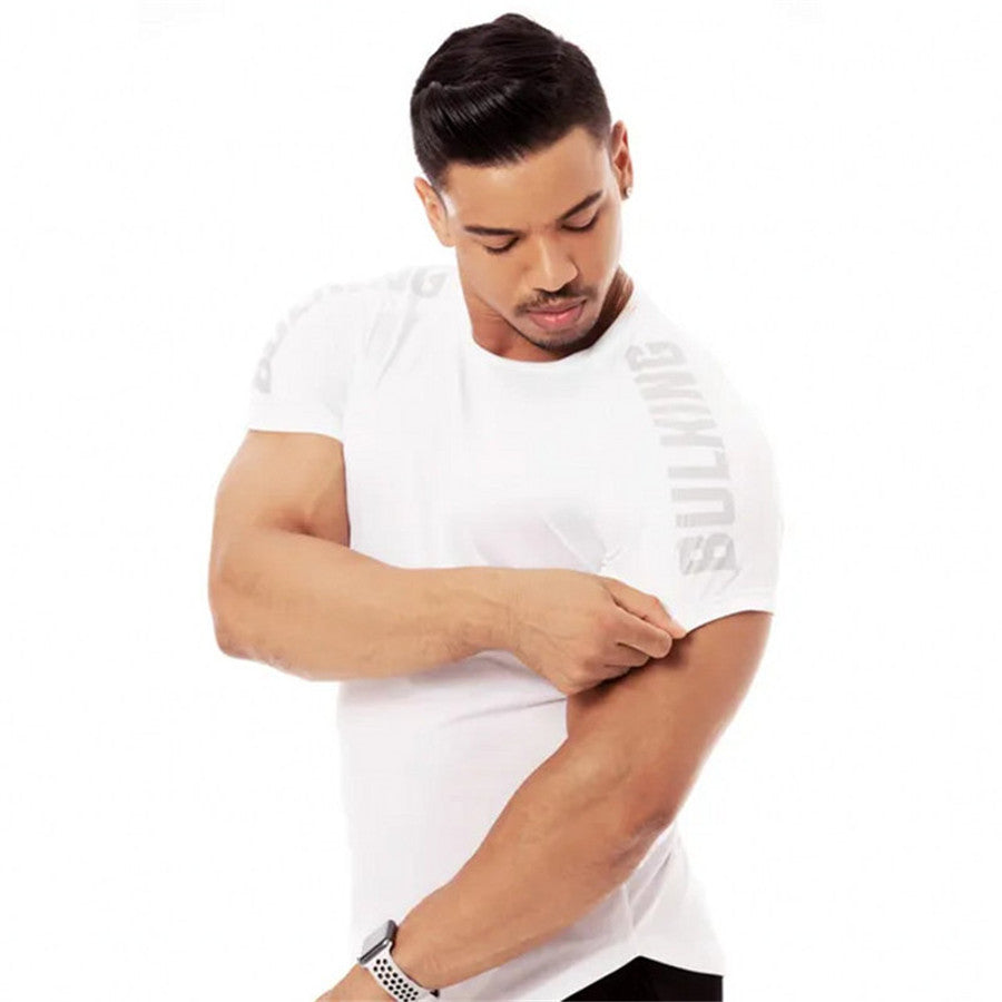 Compression Quick dry T-shirtDescription:Applicable Scene: HomeSleeve Length(cm): ShortMaterial: CottonApplicable Season: summerStyle: CasualCollar: O-NeckItem Type: TopsTops Type: TeesSleeve St