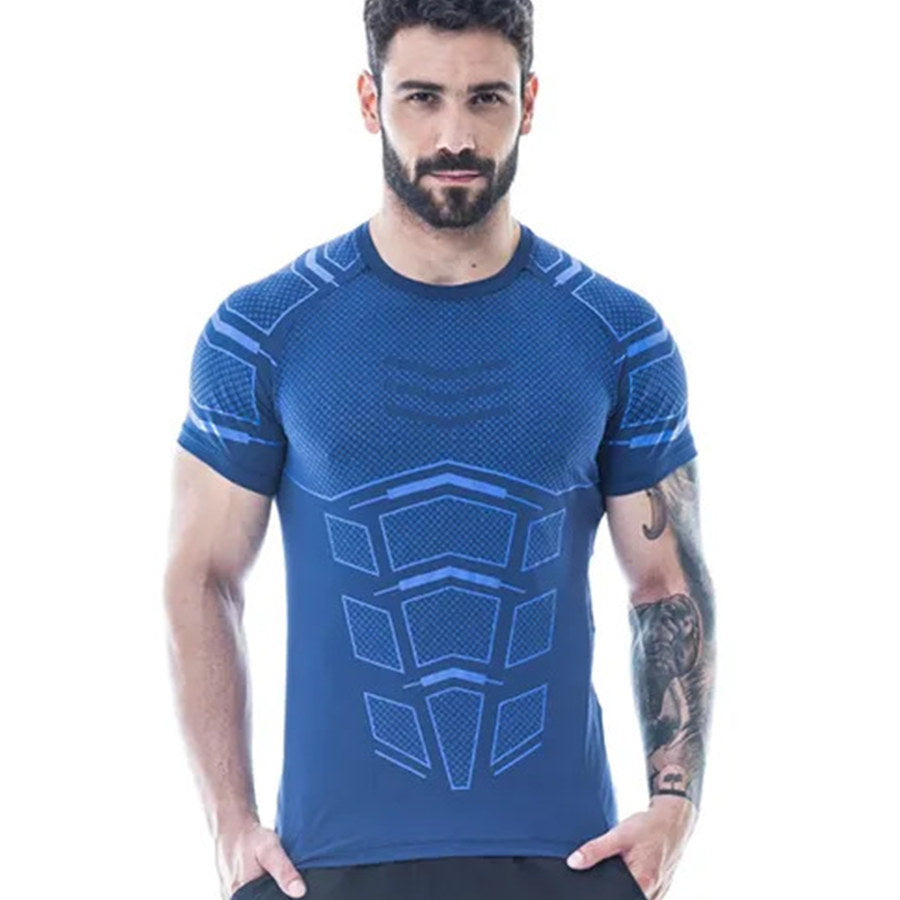 Compression Quick dry T-shirtDescription:Applicable Scene: HomeSleeve Length(cm): ShortMaterial: CottonApplicable Season: summerStyle: CasualCollar: O-NeckItem Type: TopsTops Type: TeesSleeve St