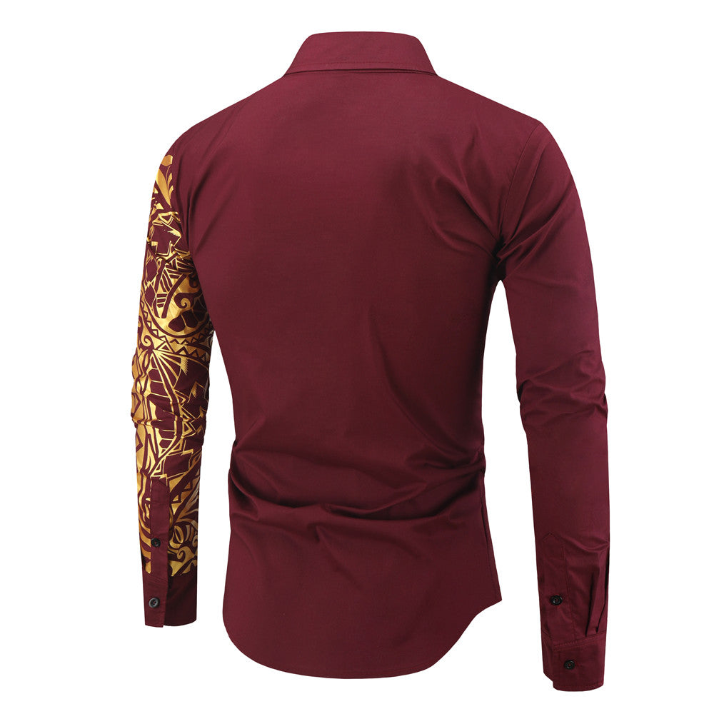 Luxury Slim Fit Long Sleeve Shirt