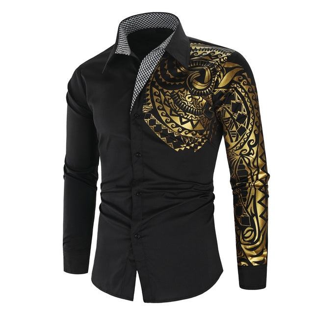 Luxury Slim Fit Long Sleeve Shirt