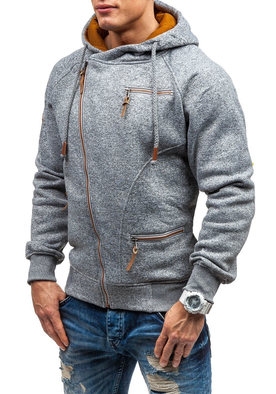 winter Casual Solid Long Sleeve Hoodies