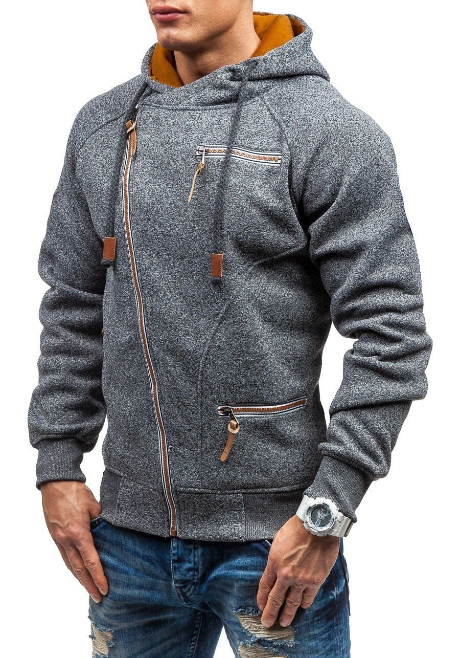 winter Casual Solid Long Sleeve Hoodies