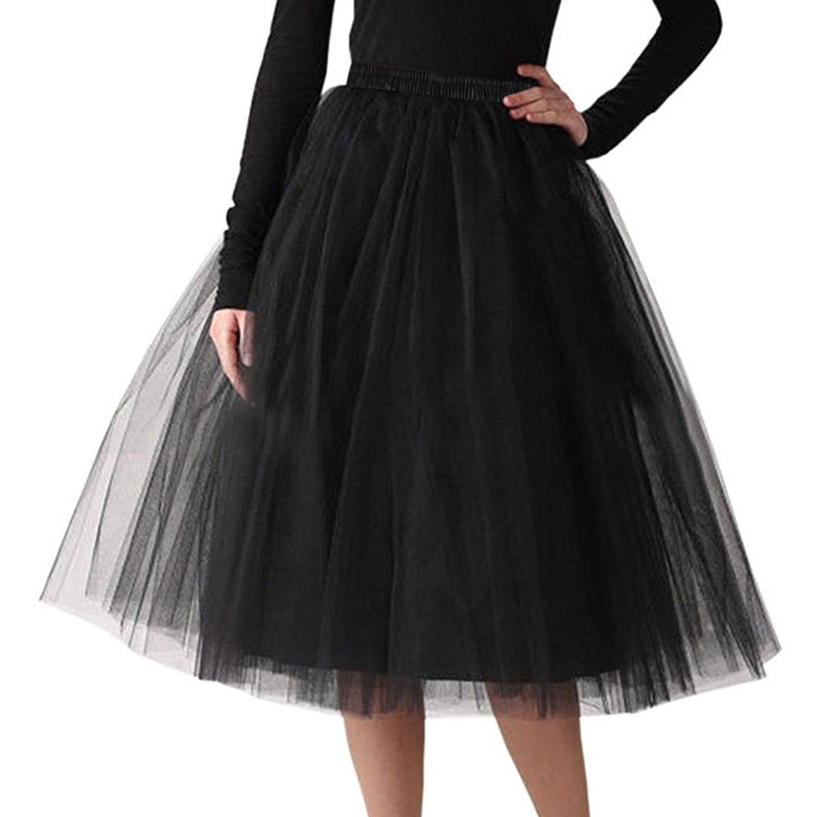 Vintage Tulle Short Tutu Knee Skirts