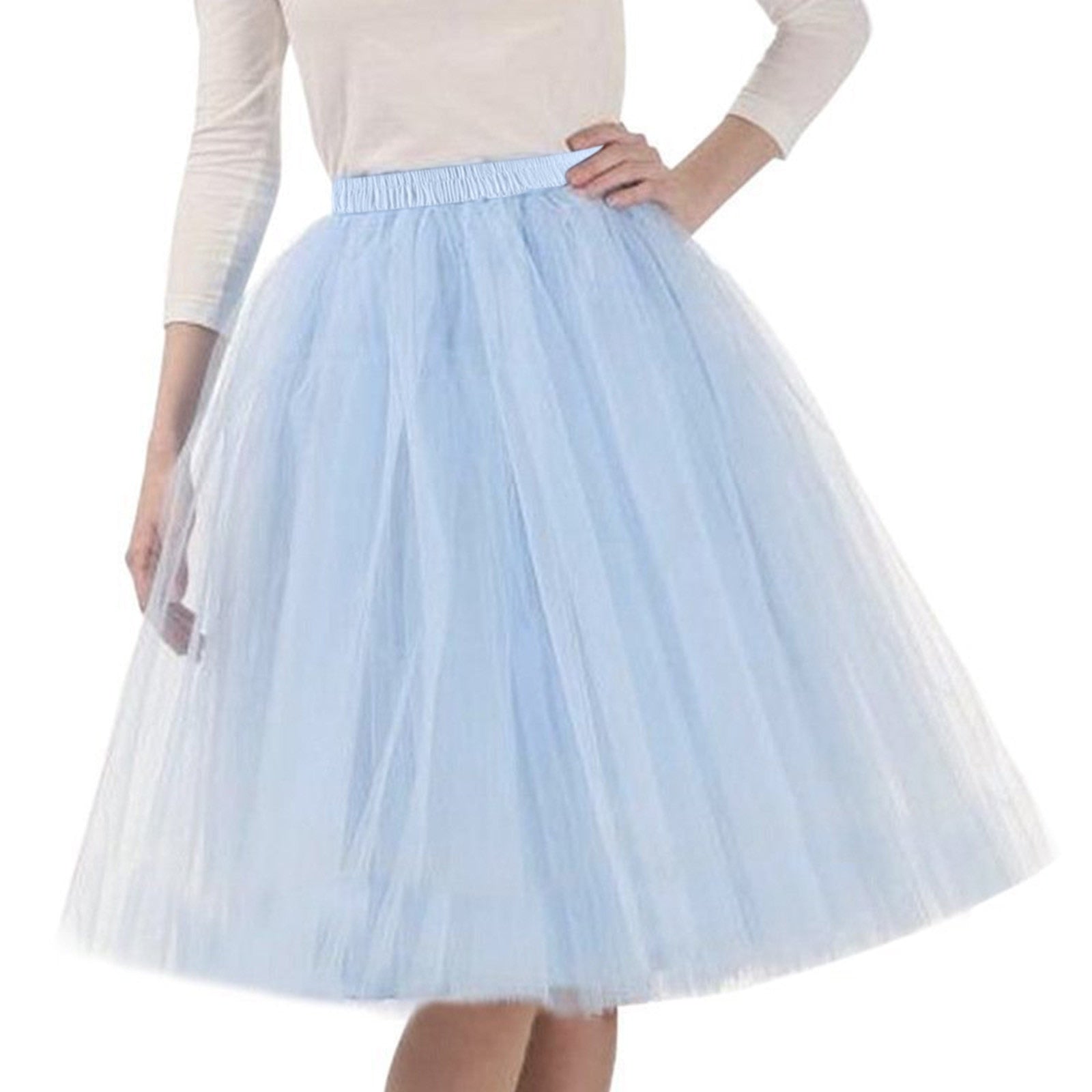 Vintage Tulle Short Tutu Knee Skirts