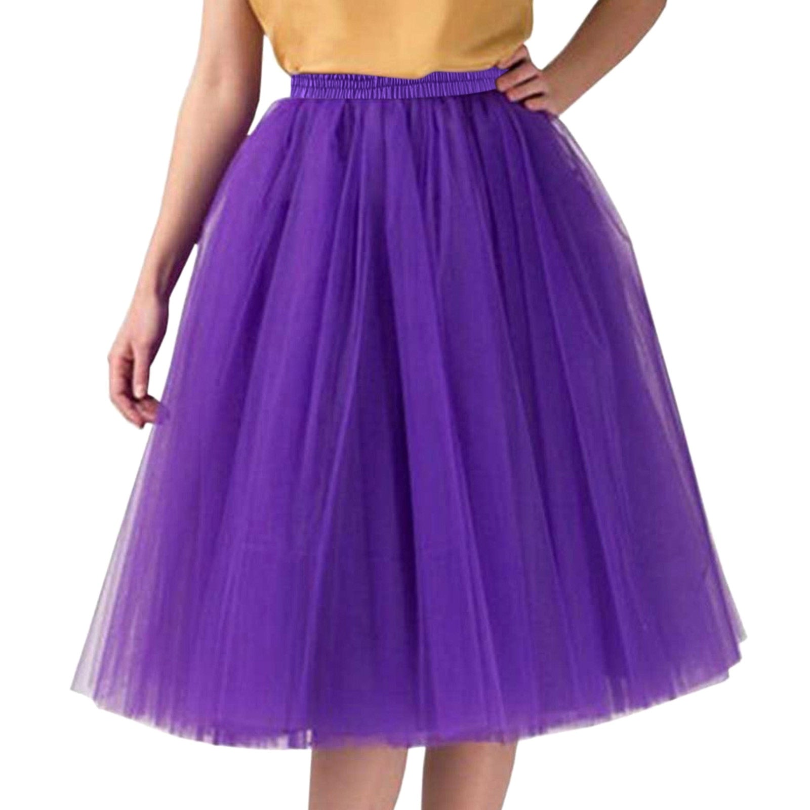 Vintage Tulle Short Tutu Knee Skirts