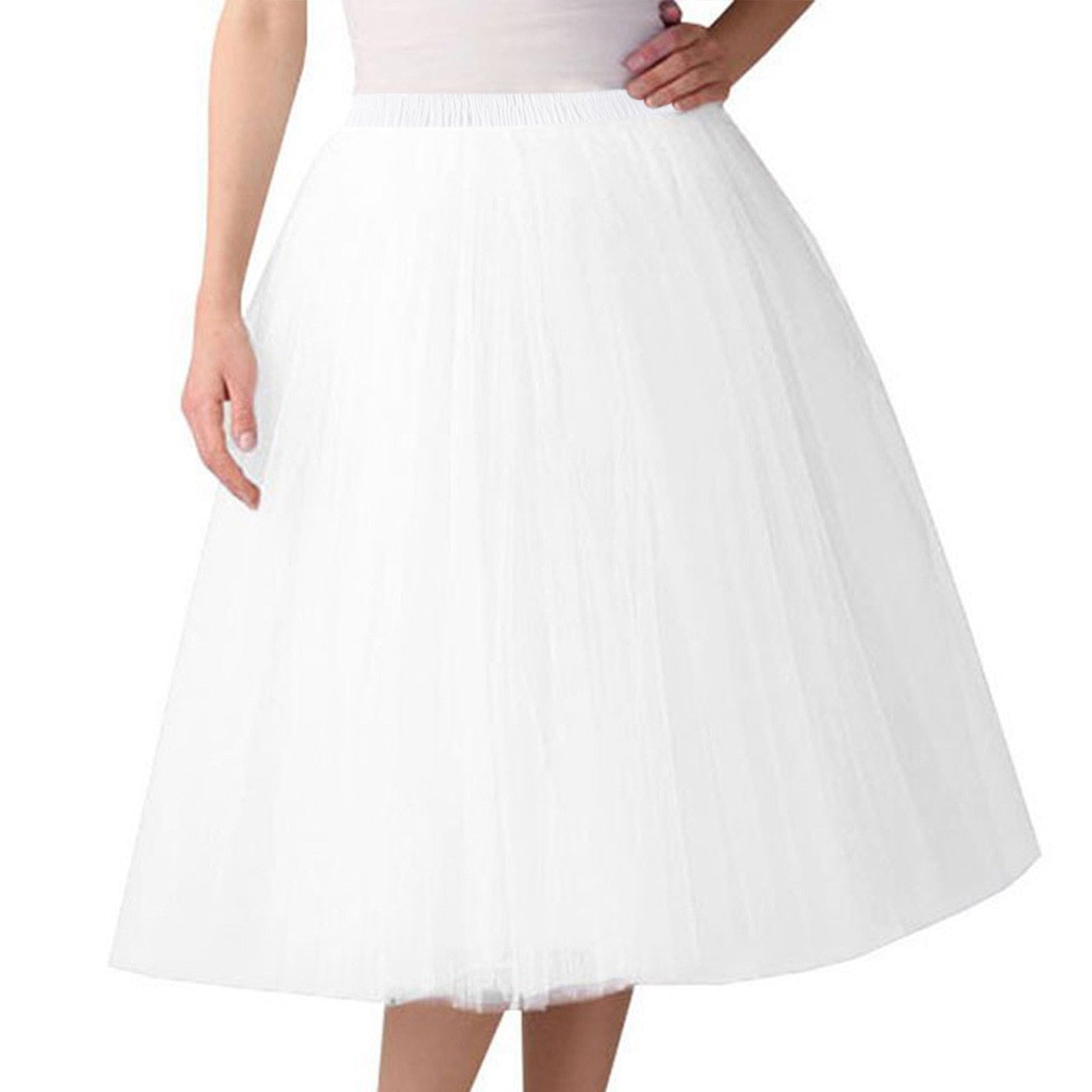 Vintage Tulle Short Tutu Knee Skirts