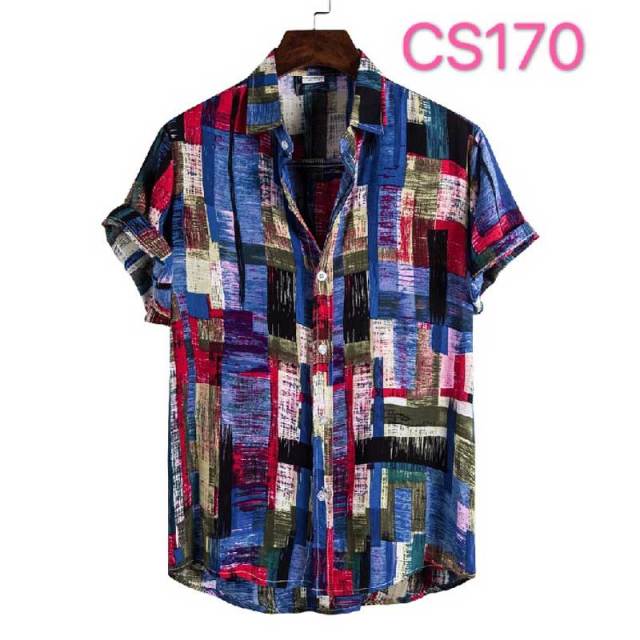 Floral Hawaiian Aloha Shirt Men 2022 Summer Short Sleeve Quick Dry Beach Wear Casual Button Down Vacation Clothing Chemise Homme