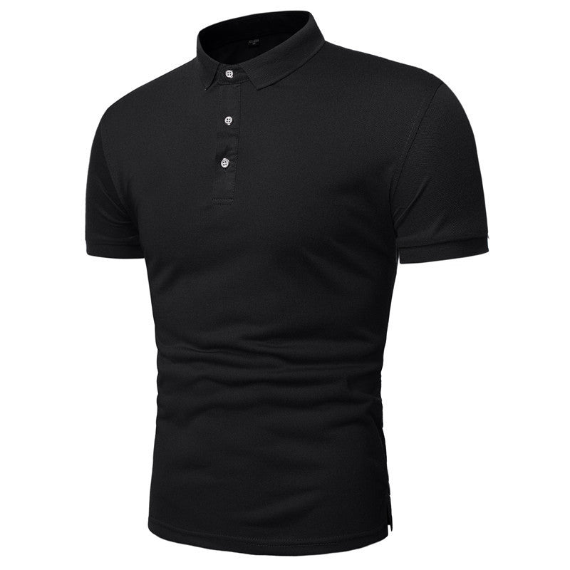 Fashion Short Sleeve T-Polo ShirtDescription:Applicable Scene: DailySleeve Length(cm): ShortStyle: Smart CasualApplicable Season: Spring and SummerMaterial: CottonType: RegularGender: MENTops Type: 