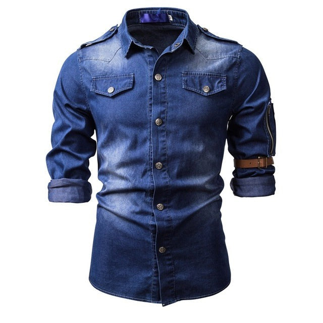 High Quality Cotton Long Sleeve Shirt