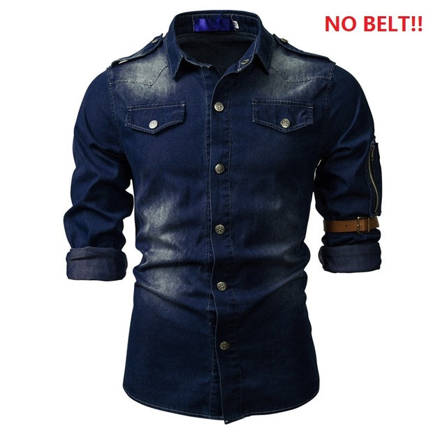 High Quality Cotton Long Sleeve Shirt